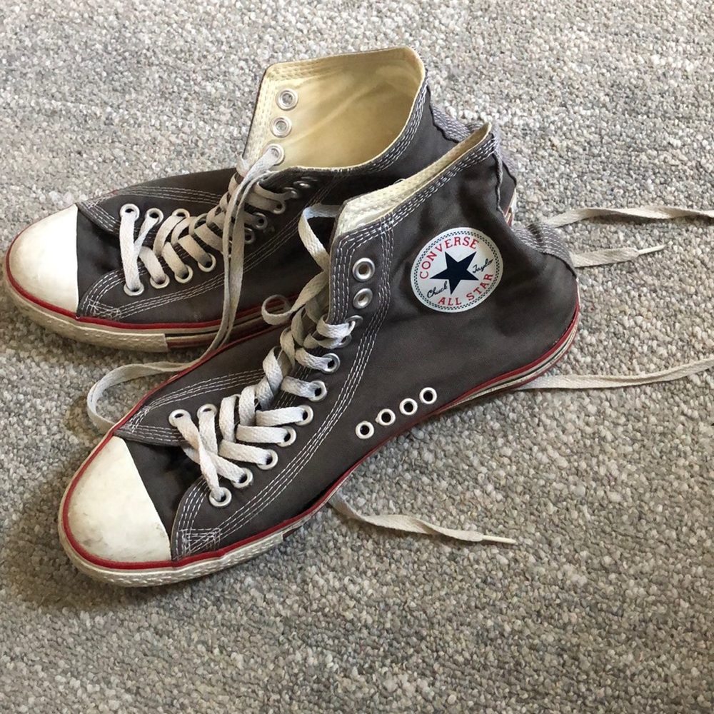Grey Converse